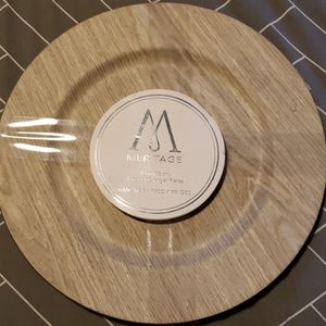 Lacquer Charger Plates Set of 4